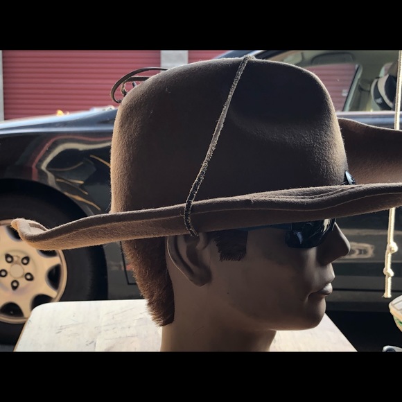 SCALA Classico / Dorfman Pacific 100% Wool Men’s Gray Felt Hat Size L/XL - Picture 4 of 9